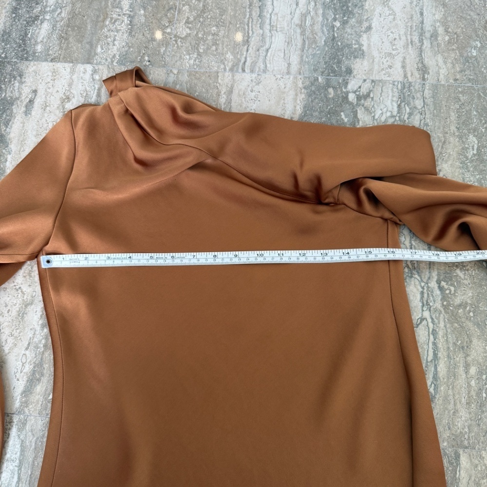 JONATHAN SIMKHAI ASYMMETRIC ONE SHOULDER TOP XS - Picture 8 of 10